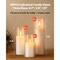 Tall Cylinder Glass Vases and Pillar Candle Holders Table Decor
